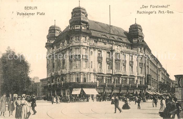 BERLIN  CITY Potsdamer Platz Hotel Der Fuerstenhof