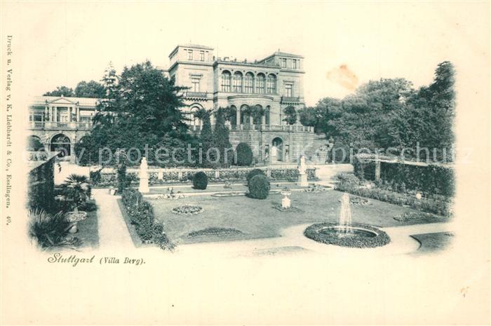 STUTTGART  CITY Villa Berg Parkanlage