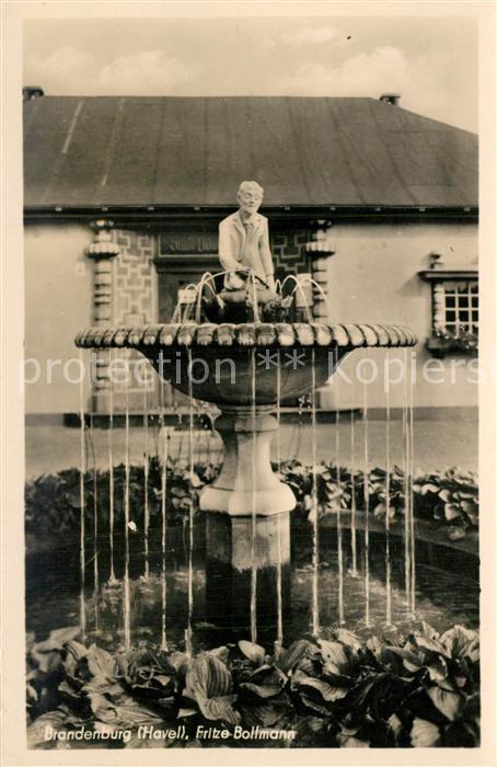 Brandenburg Havel Fritze Bollmann Brunnen