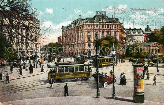 BERLIN  CITY Potsdamer Platz Strassenbahn