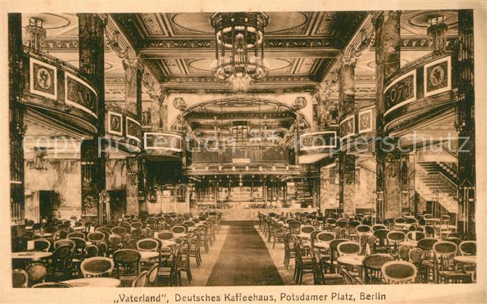 BERLIN  CITY Vaterland Deutsches Kaffeehaus