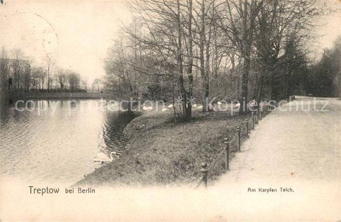 Treptow Berlin Partie am Karpfenteich