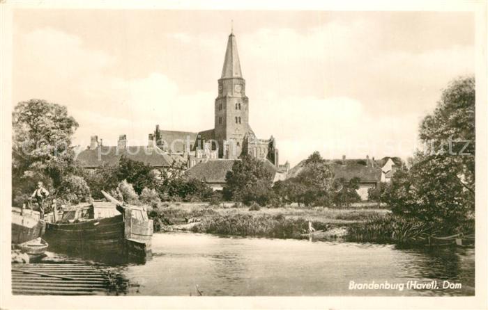 Brandenburg Havel Blick zum Dom