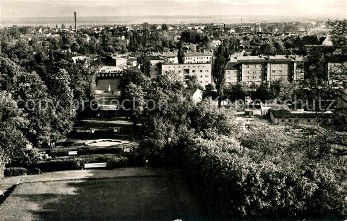 Brandenburg Havel Panorama Blick vom Marienberg