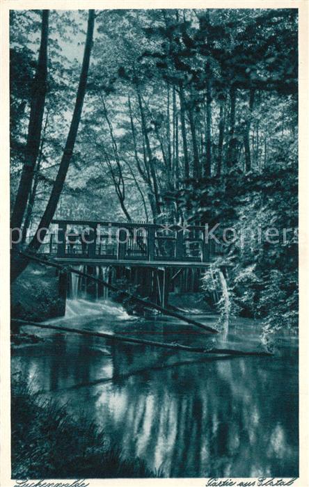 Luckenwalde Partie aus Elstal Bruecke