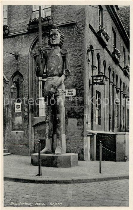 Brandenburg Havel Roland Statue