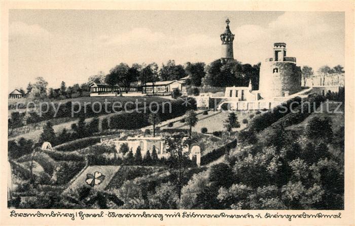 Brandenburg Havel Marienberg Bismarckwarte Kriegerdenkmal