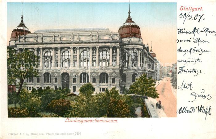 STUTTGART  CITY Landesgewerbemuseum