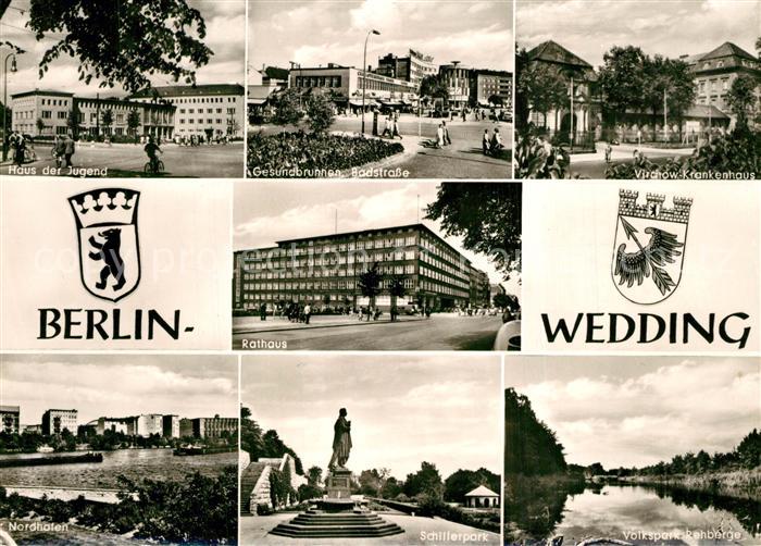 Wedding Haus der Jugend Gesundbrunnen Badstrasse Rudolf Virchow Krankenhaus Rath