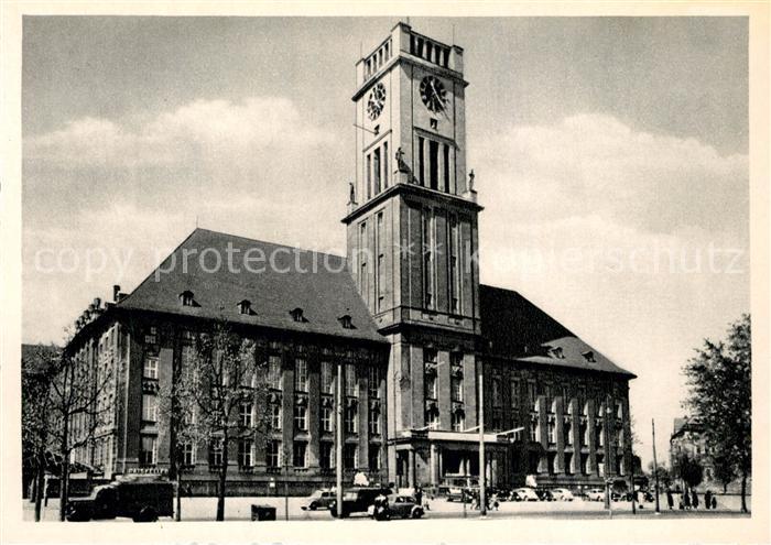 BERLIN  CITY Westberliner Rathaus mit Turm der Freiheitsglocke