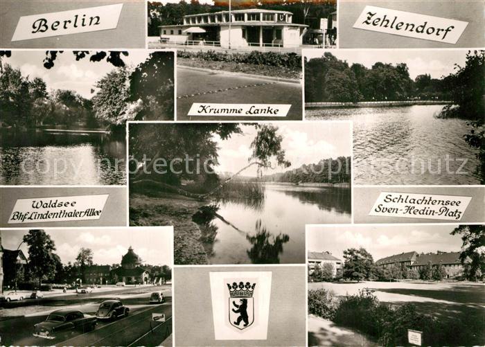 Zehlendorf Berlin Waldsee Krumme Lanke Schlachtensee Bahnhof Lindenthaler Allee