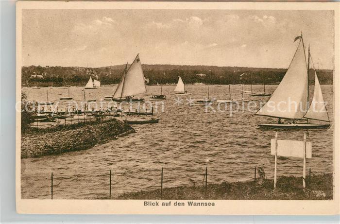 BERLIN  CITY Segeln auf dem Wannsee