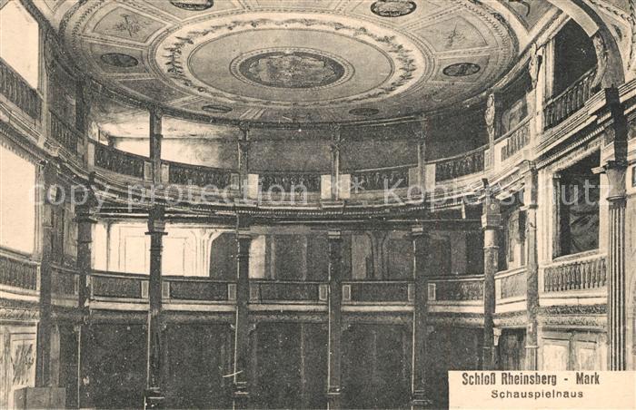 Rheinsberg Schloss Schauspielhaus