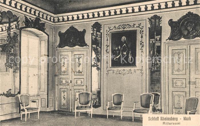 Rheinsberg Schloss Rittersaal