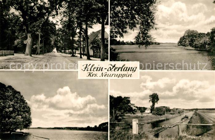 Kleinzerlang Ortsmotiv Kleiner Paelitzsee Kanal