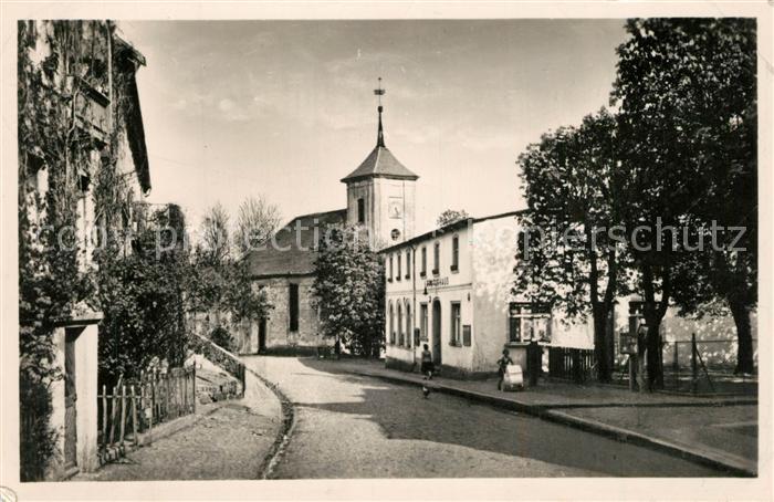 Flecken Zechlin Kulturhaus und Kirche