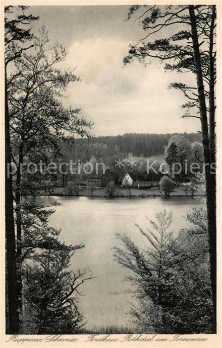 Tornow Neuruppin Forsthaus Rothstiel am Tornowsee