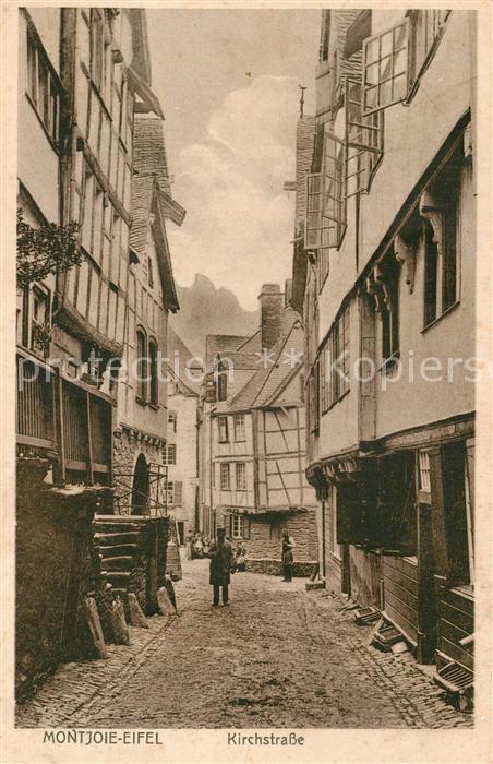Montjoie Monschau Kirchstrasse Altstadt