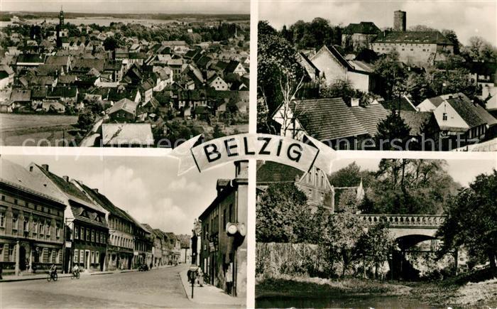 Belzig Bad Stadtansichten Strassenpartie Bruecke