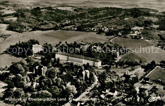 Waldbroel Kreiskrankenhaus Fliegeraufnahme