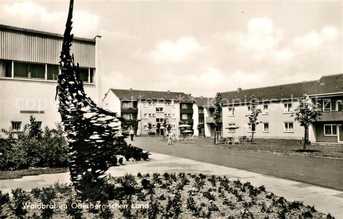 Waldbroel Strassenpartie Siedlung