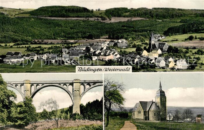 Buedingen Westerwald Panorama Viadukt Kirche