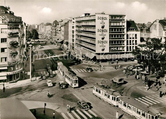 Koeln Rhein Hohenzollernring Strassenbahn