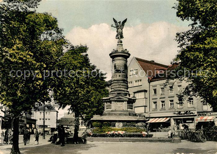 Siegburg Kriegerdenkmal am Markt