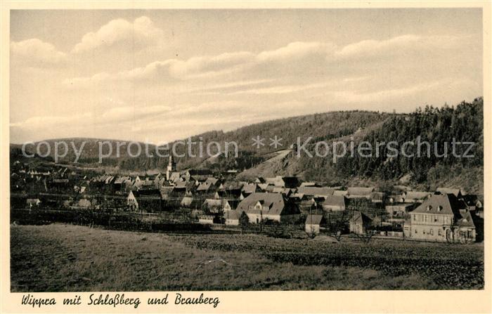 Wippra mit Schlo?berg und Brauberg