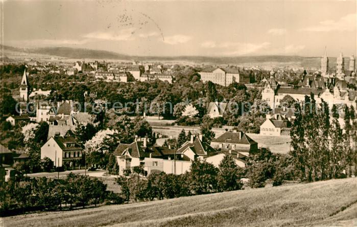 Naumburg Saale Blick vom Panoramaweg