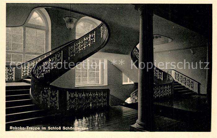 BERLIN  CITY Sch?nhausen Rokoko-Treppe im Schlo