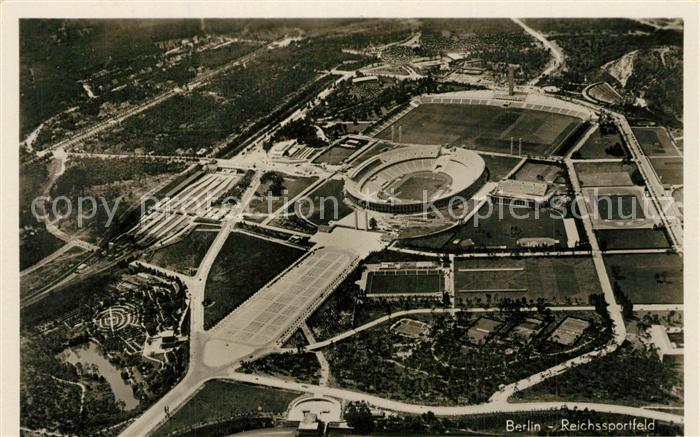 BERLIN  CITY Fliegeraufnahme Olympia-Reichssportfeld