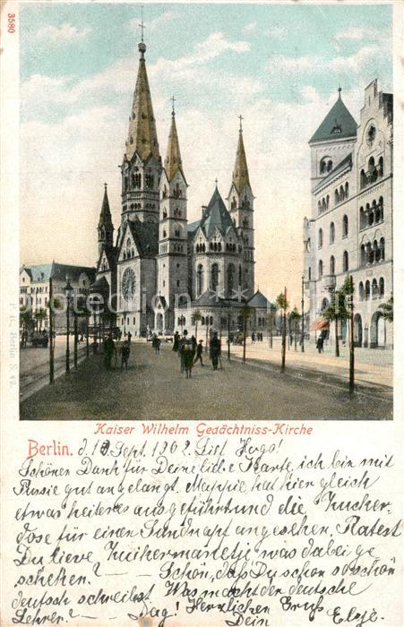 BERLIN  CITY Kaiser-Wilhelm-Ged?chtniskirche