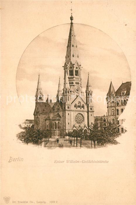 BERLIN  CITY Kaiser-Wilhelm-Ged?chtniskirche