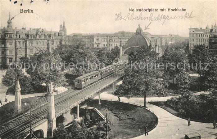 BERLIN  CITY Nollendorfplatz mit Hochbahn