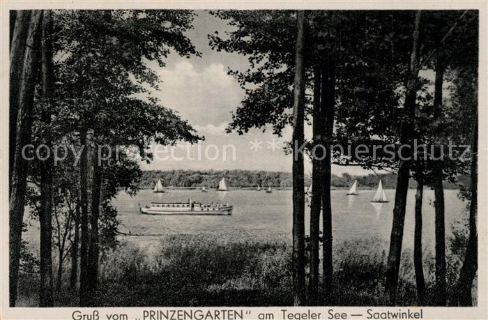 M?ggelsee Prinzengarten am Tegeler See Saatwinkel