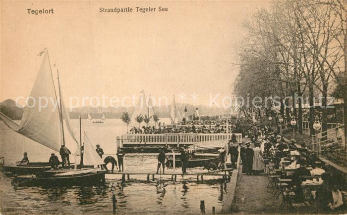 Tegelort Standpartie Tegeler See