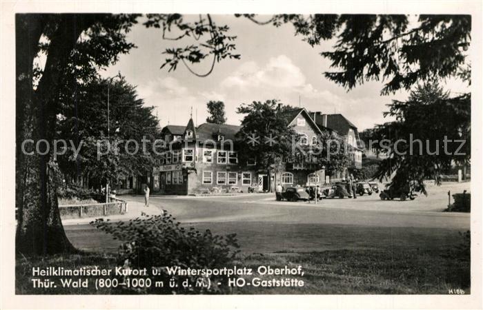 Oberhof Thueringen HO Gastst?tte
