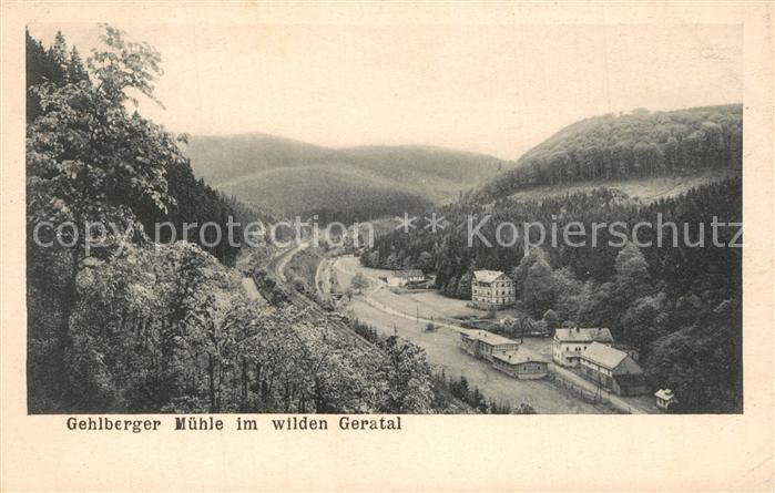 Gehlberg Gehlberger M?hle im wilden Geratal