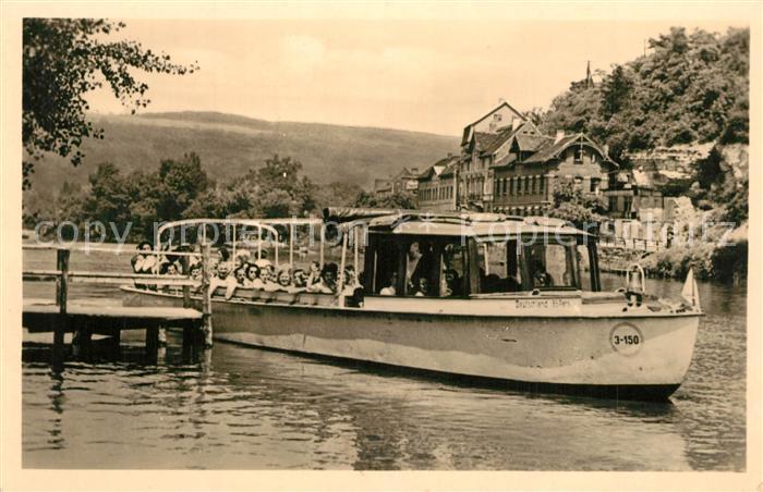 Bad  K?sen Saalepartie Ausflugsboot