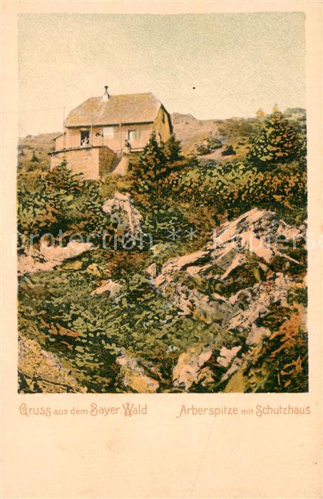 Arberspitze mit Schutzhaus