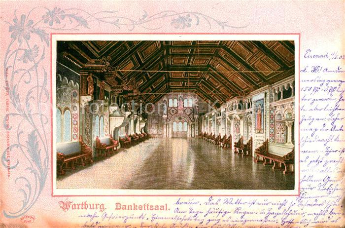 Wartburg Eisenach Bankettsaal