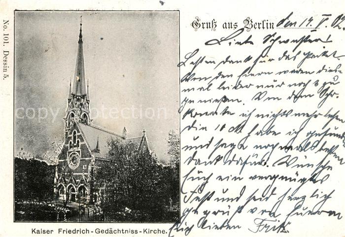 BERLIN CITY Kaiser Friedrich Ged?chtniskirche