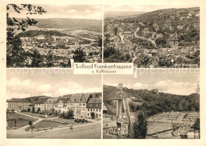 Bad Frankenhausen Weinberg Freibad am Kyffh?user