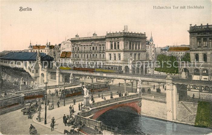 BERLIN CITY Hochbahn am Halleschen Tor