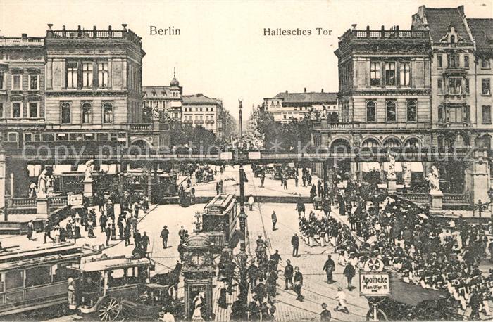 BERLIN CITY Hochbahn am Halleschen Tor