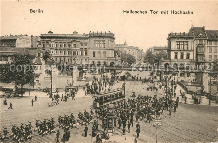 BERLIN CITY Hochbahn am Halleschen Tor