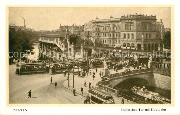BERLIN CITY Hochbahn am Halleschen Tor