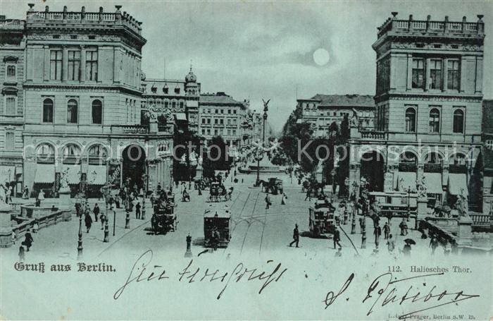 BERLIN CITY Hochbahn am Halleschen Tor