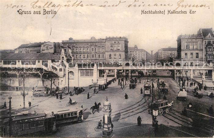 BERLIN CITY Hochbahn am Halleschen Tor